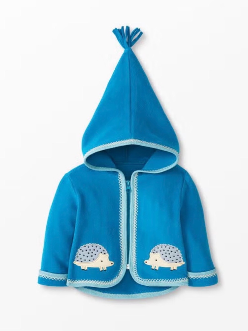 Hanna Andersson Baby Embroidered Fleece Jacket